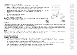 Preview for 5 page of Hyundai Soundmax SM-CMD2039 Instruction Manual