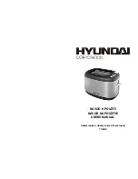 Preview for 1 page of Hyundai TO 801E User Manual