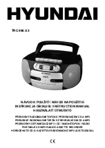 Предварительный просмотр 1 страницы Hyundai TRC 666 A3 Instruction Manual