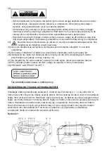 Preview for 22 page of Hyundai TRC 777 A3 Instruction Manual