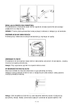 Preview for 20 page of Hyundai VC 502 Instruction Manual