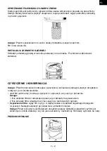 Preview for 21 page of Hyundai VC 502 Instruction Manual