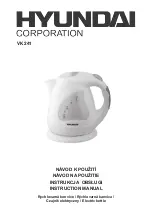 Hyundai VK 241 Instruction Manual preview