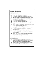 Предварительный просмотр 3 страницы Hyundai WFB 1025 M7 User Manual