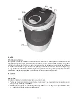 Предварительный просмотр 4 страницы Hyundai WM 250 Instruction Manual