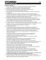 Предварительный просмотр 23 страницы Hyundai WS 2020 Instruction Manual