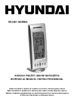 Предварительный просмотр 1 страницы Hyundai WS 2061 GARDEN Instruction Manual