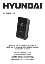 Предварительный просмотр 1 страницы Hyundai WS SENZOR 1070 Instruction Manual