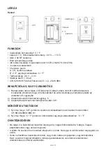 Предварительный просмотр 10 страницы Hyundai WS SENZOR 1070 Instruction Manual