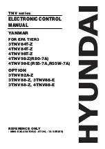 Hyundai Yanmar 3TNV82A-B Manual preview