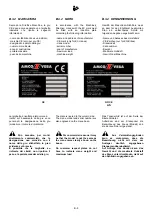 Preview for 62 page of HYVA Amco Veba 806N Warning, Operating And Maintenance Manual