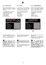 Preview for 62 page of HYVA Amco Veba 812 Warning, Operating And Maintenance Manual