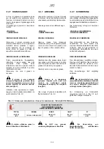 Preview for 133 page of HYVA Amco Veba 812 Warning, Operating And Maintenance Manual