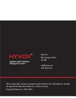 Preview for 12 page of Hyvox HL-551 User Manual