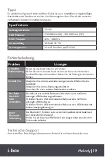 Preview for 19 page of i-box 79319PI User Manual