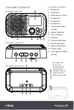 Предварительный просмотр 37 страницы i-box Melody User Manual