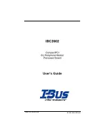 Preview for 1 page of I-Bus IBC2602 User Manual