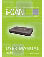 Preview for 1 page of I-CAN 2100T User Manual