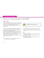 Preview for 4 page of I-CAN 3820T User Manual