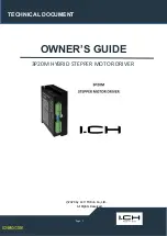 I.CH Motion 3P20M Owner'S Manual preview