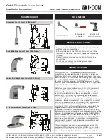 Предварительный просмотр 1 страницы I-CON COBALT Essential 4000 Series Installation Instructions Manual