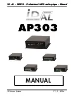 I.D. AL AP303 Manual preview