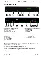 Preview for 8 page of I.D. AL EventPlayer AP303v2 User Manual