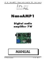 Предварительный просмотр 1 страницы I.D. AL NanoAMP1 User Manual