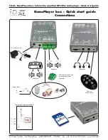 Предварительный просмотр 2 страницы I.D. AL NanoPlayer box Quick Start Manual