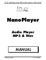 I.D. AL NanoPlayer Manual preview