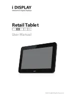 i Display Retail Tablet M User Manual preview