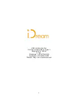 Preview for 8 page of i.Dream i-Classic User Manual