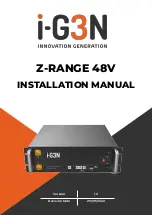 I-G3N Z-RANGE 48V Installation Manual предпросмотр