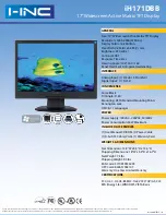 I-Inc iH171D Specifications предпросмотр