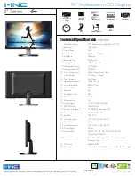 Preview for 1 page of I-Inc iP-191ABB Technical Specifications