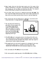 Preview for 10 page of i-Lift equipment HFJ-400 Instruction Manual