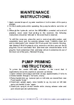 Preview for 11 page of i-Lift equipment HFJ-400 Instruction Manual