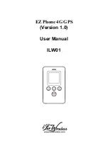 i Luv Wireless EZ Phone 4G GPS ILW01 User Manual preview