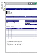 Preview for 2 page of I+ME ACTIA BOP HD8 User Manual