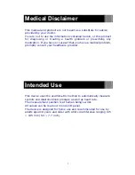 Preview for 3 page of I-Michealth HL168JC Instruction Manual