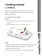 Предварительный просмотр 3 страницы i-mobile Hitz 18 TV User Manual