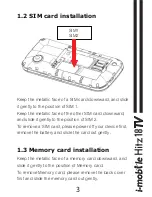 Предварительный просмотр 5 страницы i-mobile Hitz 18 TV User Manual