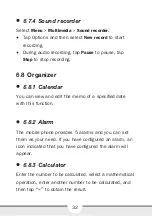 Preview for 36 page of i-mobile Hitz 6 User Manual