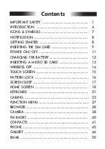 Preview for 3 page of i-mobile IQ 6.8 DTV User Manual