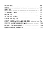 Preview for 4 page of i-mobile IQ 6.8 DTV User Manual