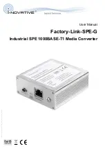 I-novative Factory-Link-SPE-G User Manual preview