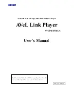 I-O DATA AVeL Link AVLP2/DVDLA User Manual preview