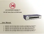 Preview for 1 page of I/O Interconnect SV121D0 User Manual