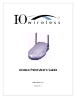 I-O Wireless AWS-110 User Manual preview