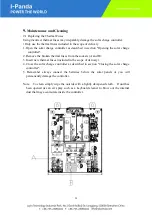 Предварительный просмотр 20 страницы I-Panda 40A Series Manual